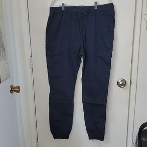 Jump Start Men's Navy Cargo Pants